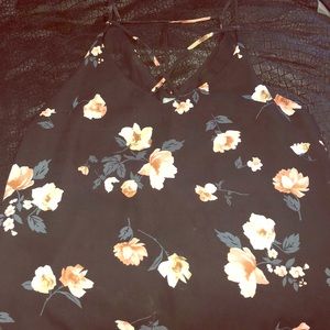 Floral tank top